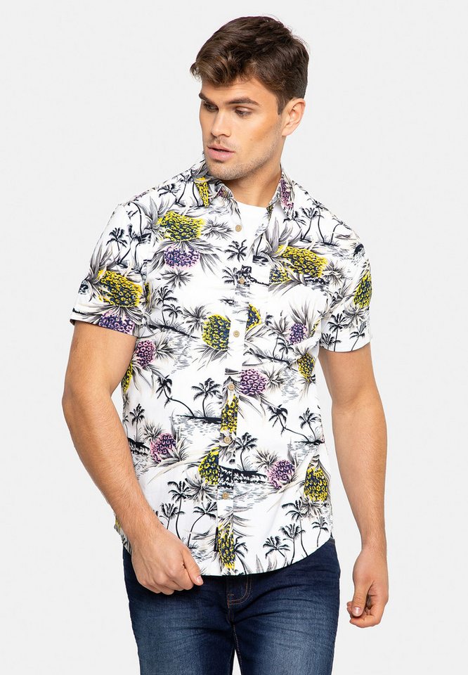 Threadbare Kurzarmhemd Tuscany (1-tlg) mit tollem Print von Threadbare