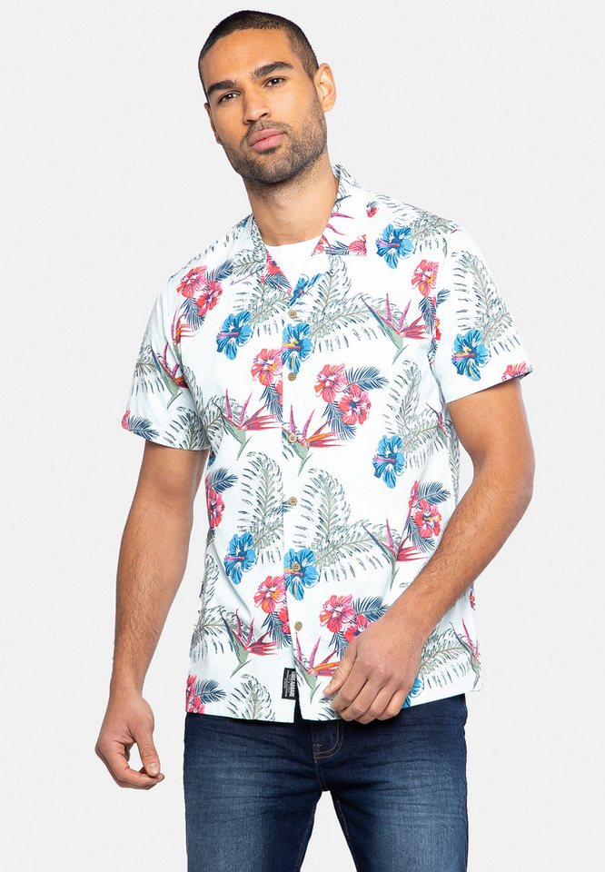 Threadbare Kurzarmhemd Venice (1-tlg) mit Blumen Print von Threadbare