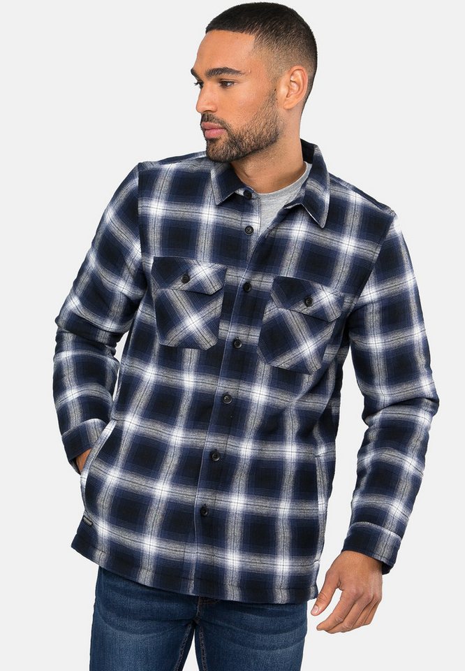 Threadbare Kurzarmhemd mit tollem Karo-Muster von Threadbare