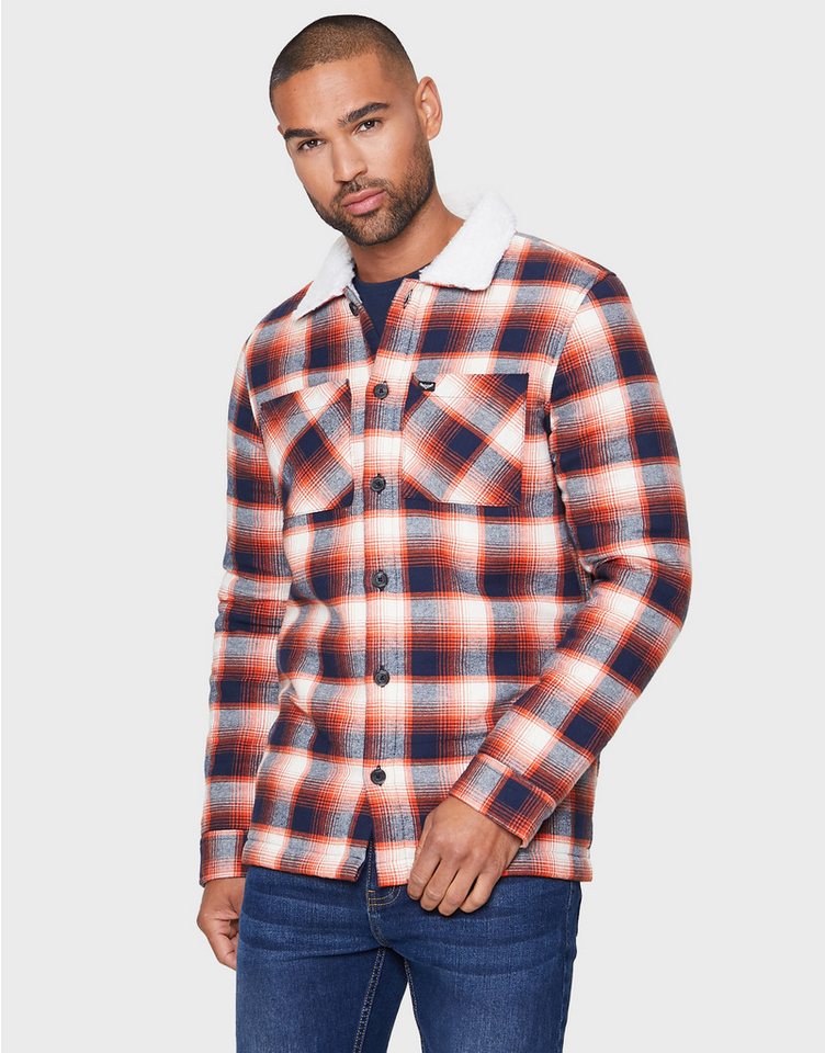 Threadbare Langarmhemd Antilles (1-tlg) mit angesagtem Karo-Muster von Threadbare