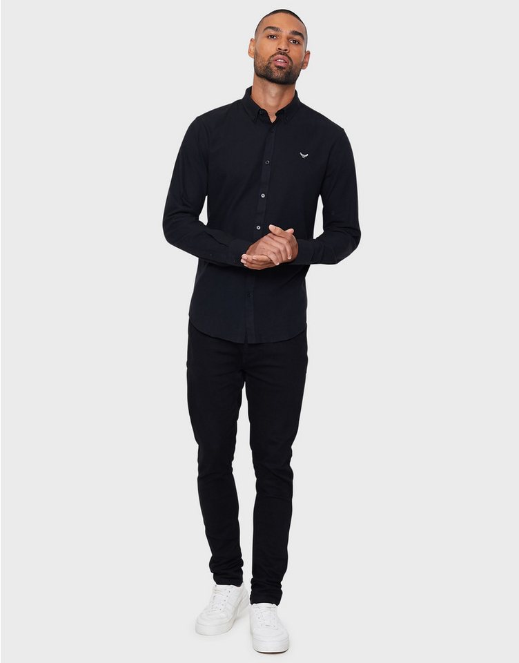 Threadbare Langarmhemd Beacon (1-tlg) im einfarbigen Design von Threadbare