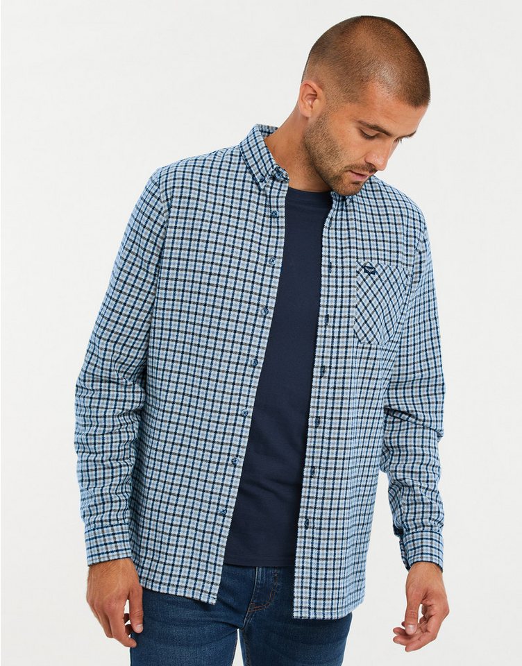 Threadbare Langarmhemd Franco (Amalfi) (1-tlg) mit tollem Karo-Muster von Threadbare