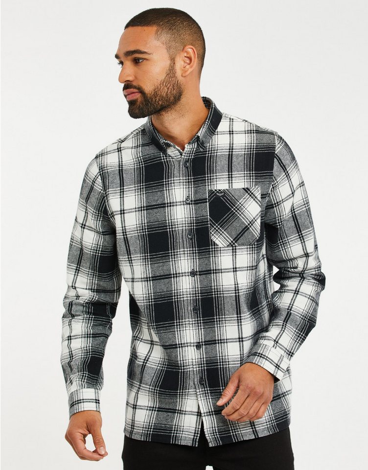 Threadbare Langarmhemd Franco (Amalfi) (1-tlg) mit tollem Karo-Muster von Threadbare