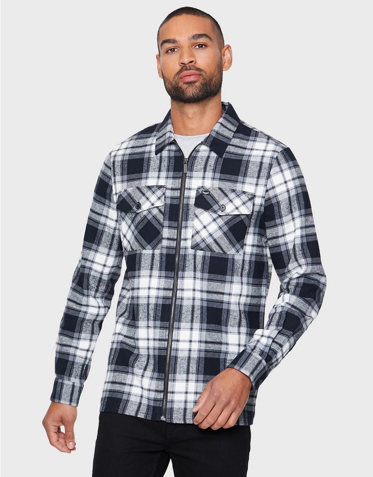 Threadbare Langarmhemd Fuji (1-tlg) mit angesagtem Karo-Muster von Threadbare