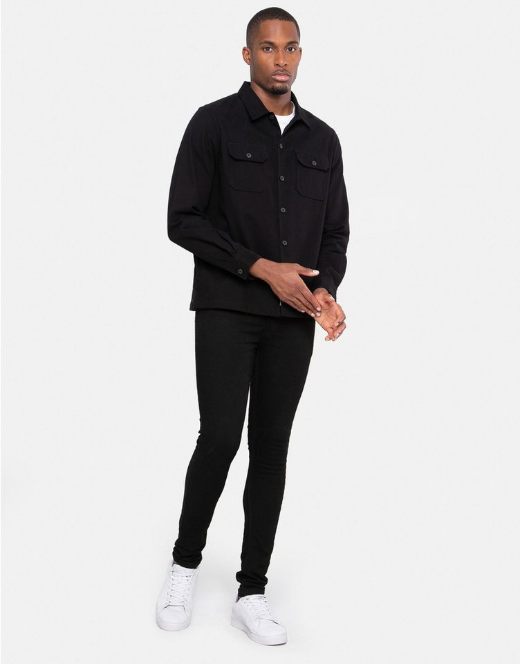 Threadbare Langarmhemd Perrin im klassischen Design von Threadbare