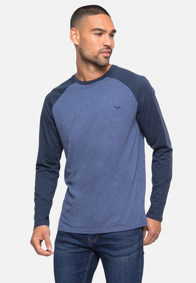 Threadbare Langarmshirt (3-tlg) im sportlichen Design von Threadbare