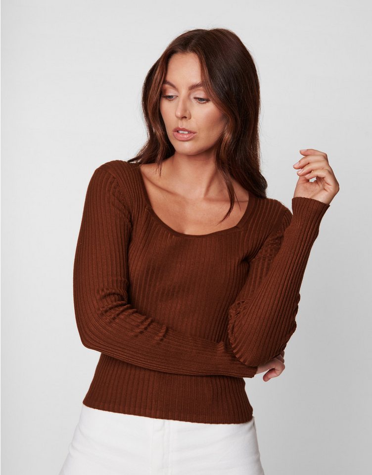 Threadbare Langarmshirt Cleo (1-tlg) im Basic-Design von Threadbare