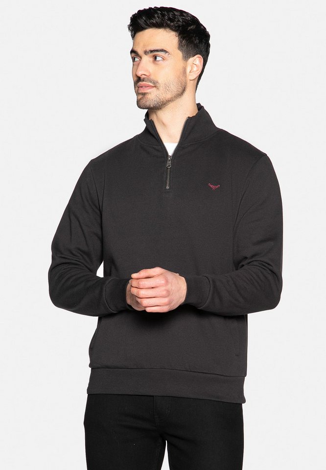 Threadbare Langarmshirt Patrick mit Kragen von Threadbare