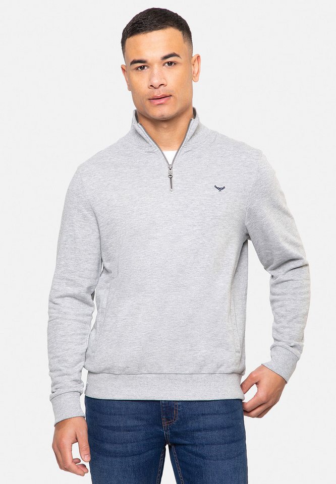 Threadbare Langarmshirt Patrick mit Kragen von Threadbare