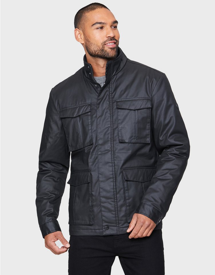 Threadbare Lederimitatjacke Deva (1-St) im klassischen Design von Threadbare