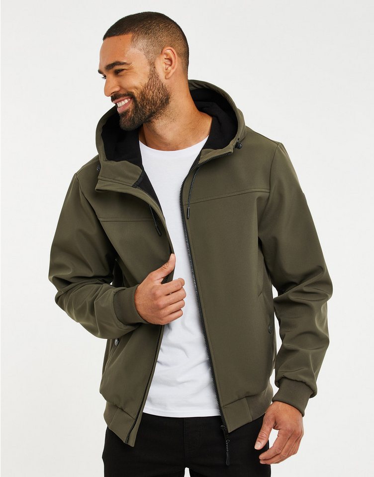 Threadbare Outdoorjacke THB Jacket Nerston mit gemütlicher Kapuze von Threadbare