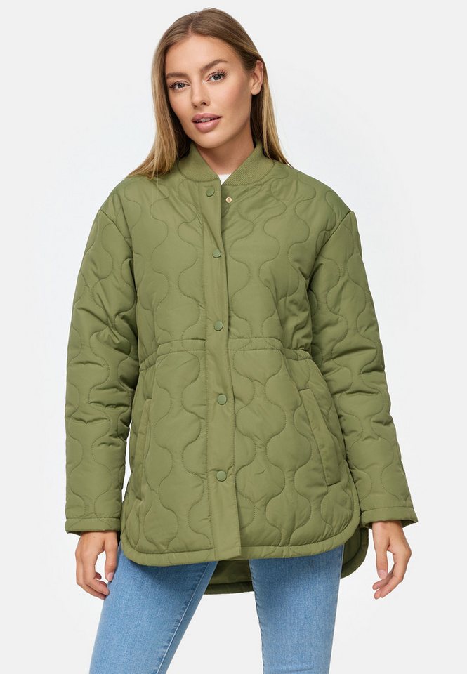 Threadbare Outdoorjacke THB Juliet Quilted Jacket (1-St) mit Knöpfen von Threadbare
