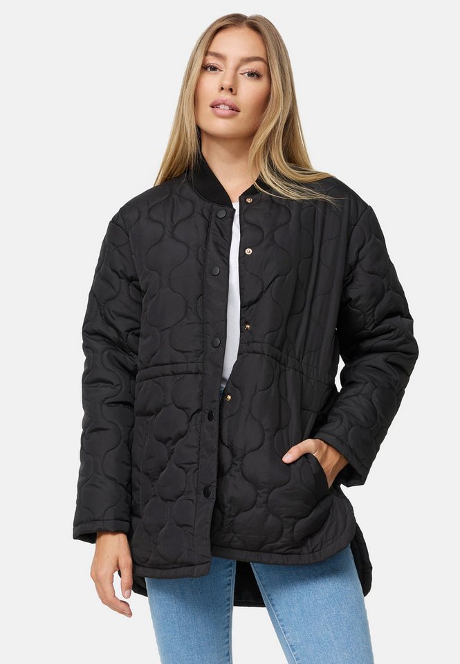 Threadbare Outdoorjacke THB Juliet Quilted Jacket (1-St) mit Knöpfen von Threadbare
