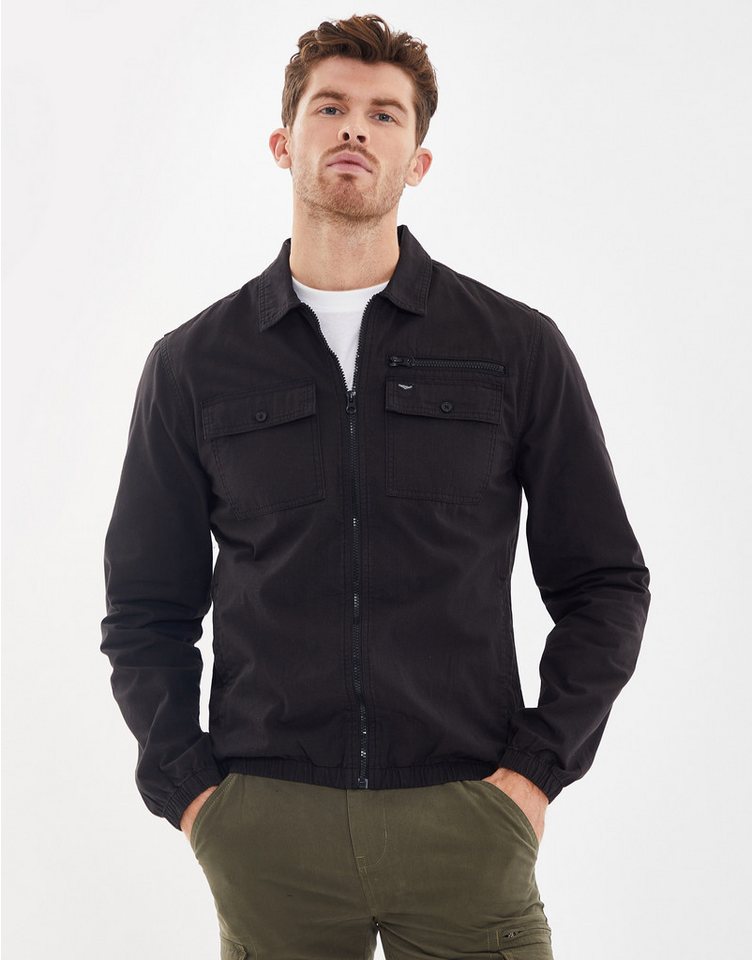 Threadbare Outdoorjacke THB Shacket Chaser (1-St) mit Kragen von Threadbare