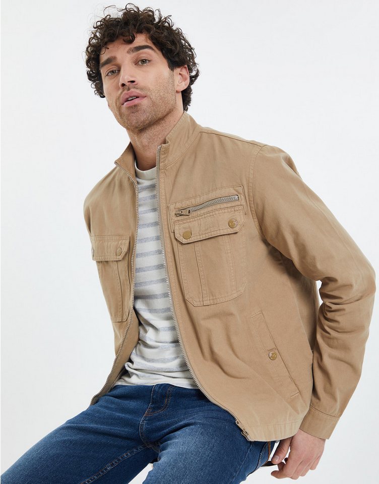 Threadbare Outdoorjacke THB Shacket Rye (1-St) mit Aufsatztaschen von Threadbare