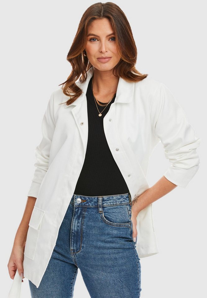 Threadbare Outdoorjacke THBParis (1-St) mit Kragen von Threadbare