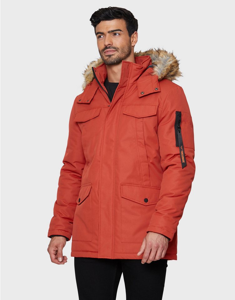 Threadbare Parka mit Kunstfell an der Kapuze von Threadbare
