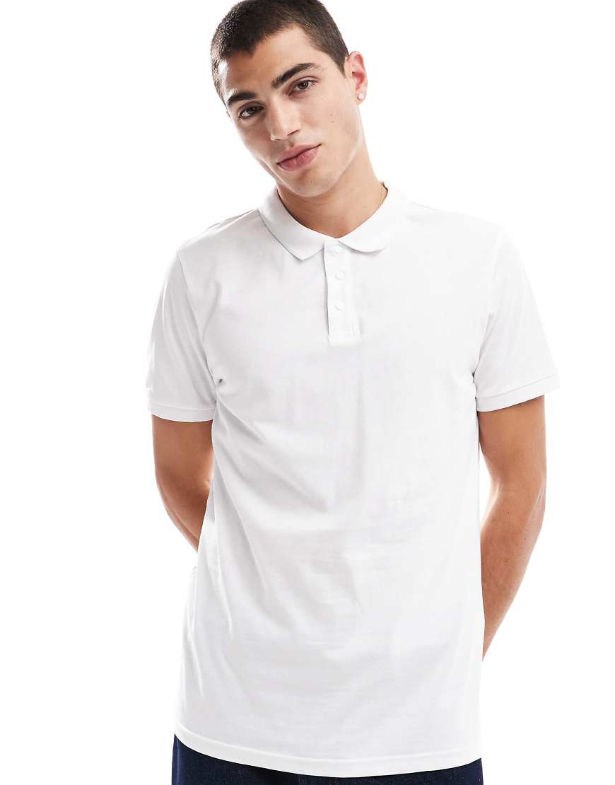 Threadbare - Polohemd in Weiß von Threadbare