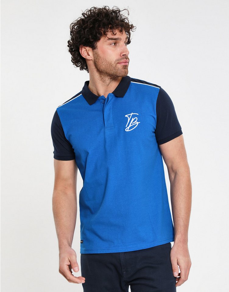 Threadbare Poloshirt THB Polo Gilberto im zweifarbigen Design von Threadbare