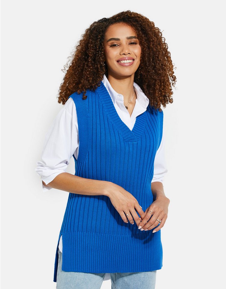 Threadbare Pullunder THB Chandler Neck Vest (1-tlg) im klassischen Design von Threadbare