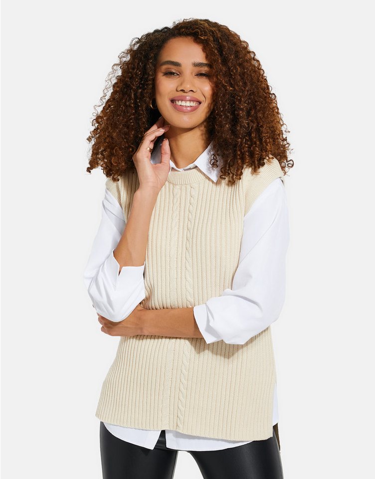 Threadbare Pullunder THB Joey Cable Detail (1-tlg) mit tollem Strickmuster von Threadbare
