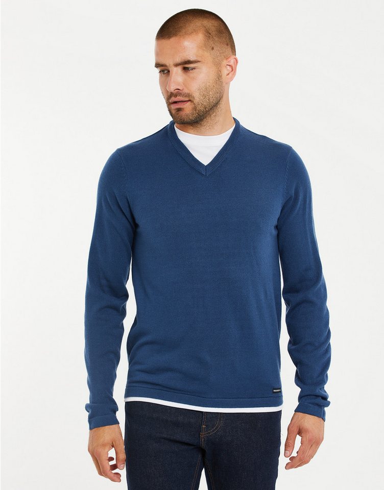 Threadbare Rundhalspullover (1-tlg) im schlichten Design von Threadbare