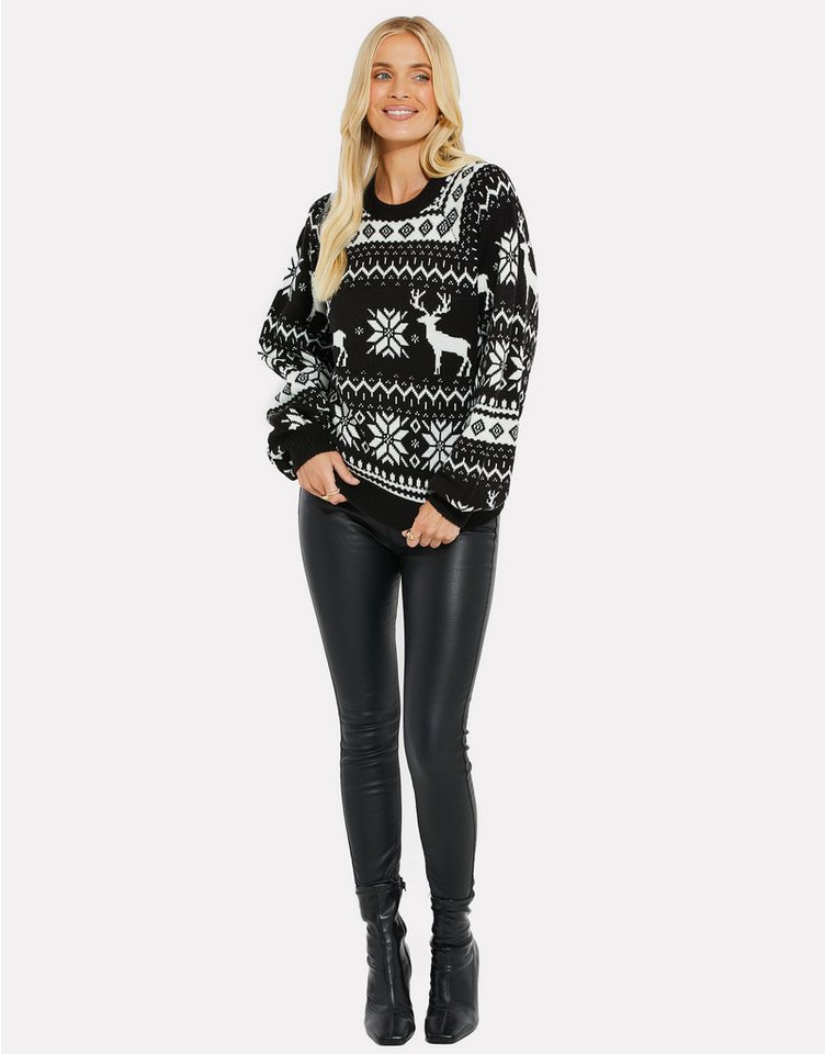 Threadbare Rundhalspullover (1-tlg) im tollen Weihnachts-Design von Threadbare