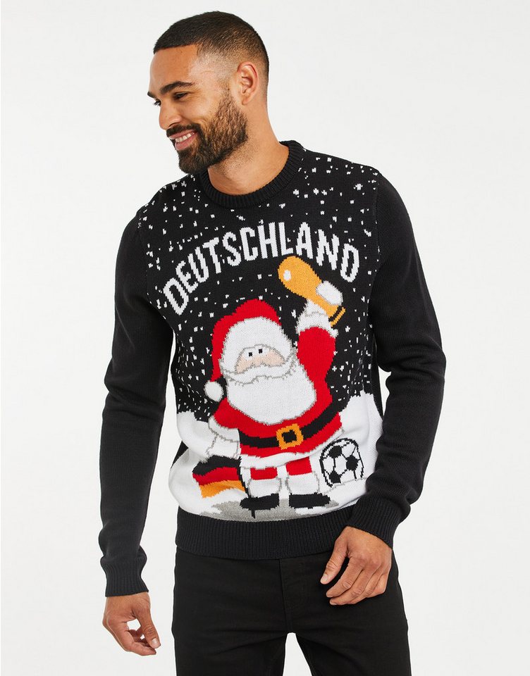 Threadbare Rundhalspullover (1-tlg) mit tollem Weihnachts-Motiv von Threadbare