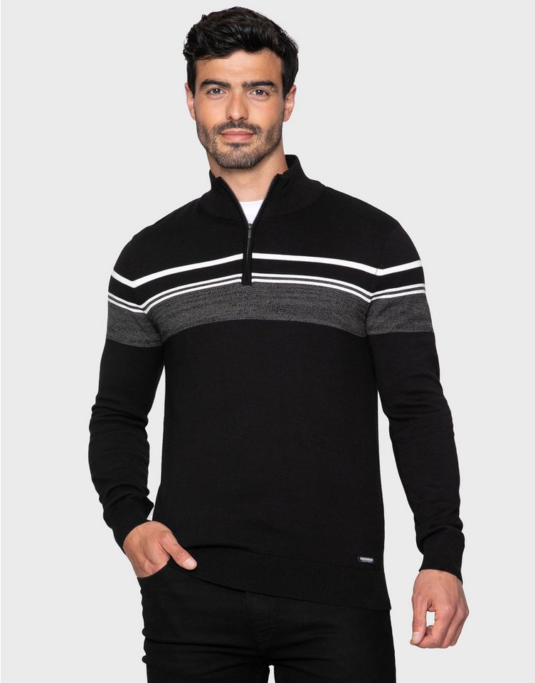 Threadbare Rundhalspullover Bradley im tollen Streifen-Design von Threadbare