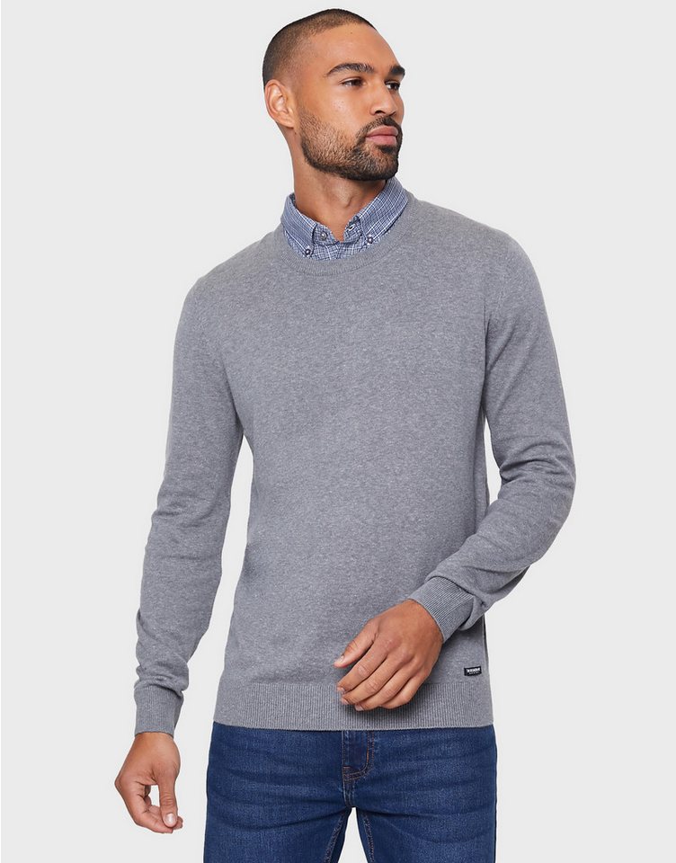 Threadbare Rundhalspullover Gibbs (1-tlg) mit Zopfstrickmuster von Threadbare