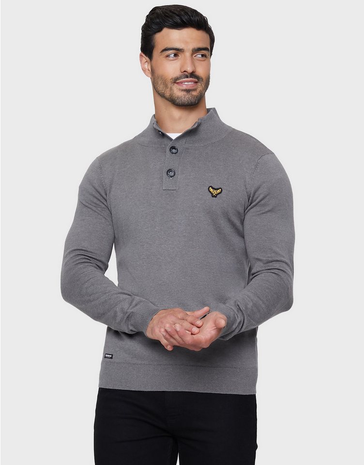 Threadbare Rundhalspullover Hawke (1-tlg) mit stilvollem Kragen von Threadbare