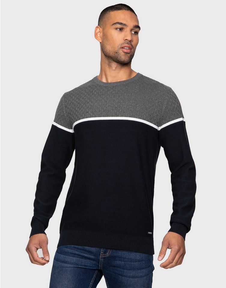 Threadbare Rundhalspullover Hawthorn im klassischen Design von Threadbare