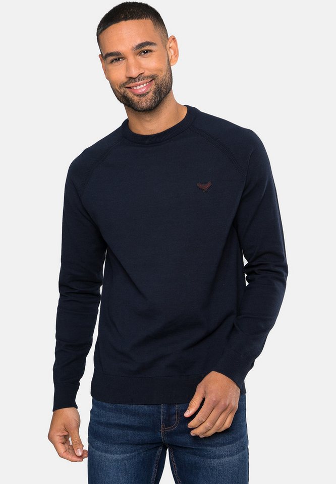 Threadbare Rundhalspullover Maned im schlichten Design Threadbare Rundhalspullover Maned im schlichten Design von Threadbare