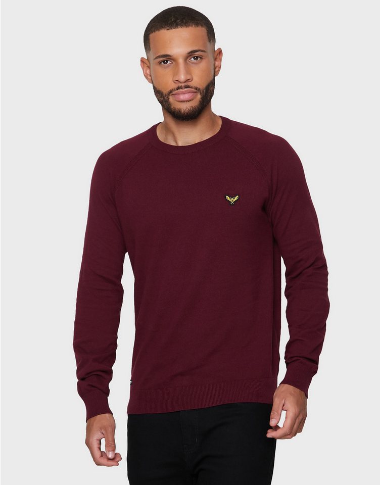 Threadbare Rundhalspullover Maned im schlichten Design von Threadbare