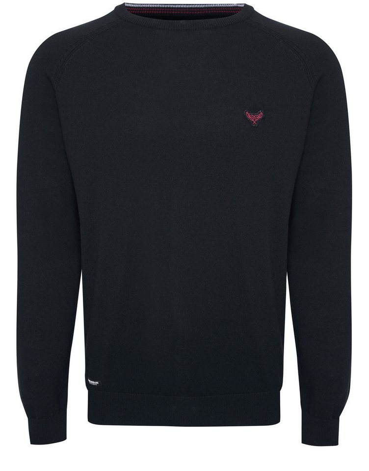 Threadbare Rundhalspullover Maned im schlichten Design von Threadbare