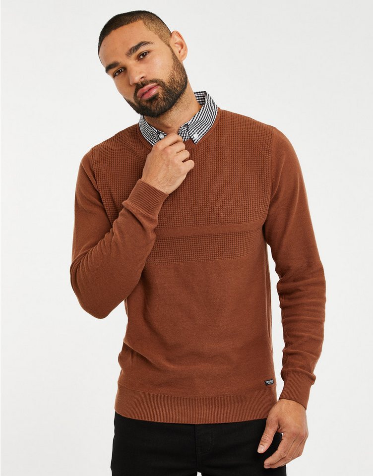 Threadbare Rundhalspullover THB Jumper Andy (1-tlg) im schlichten Design von Threadbare