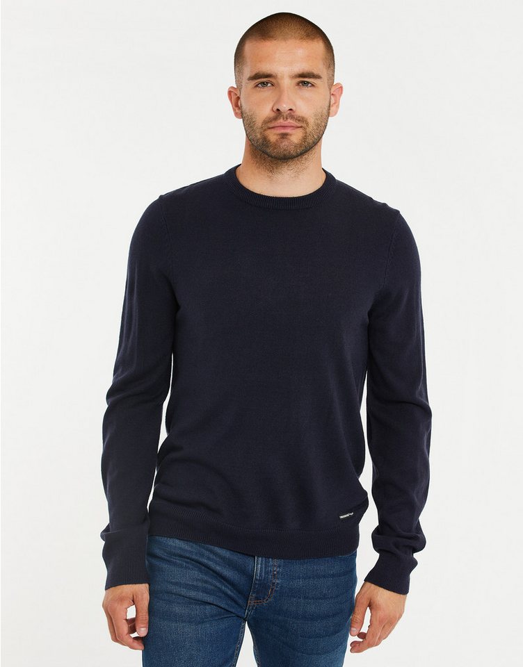 Threadbare Rundhalspullover THB Jumper Beaufort Crew Neck (1-tlg) im schlichten Design von Threadbare