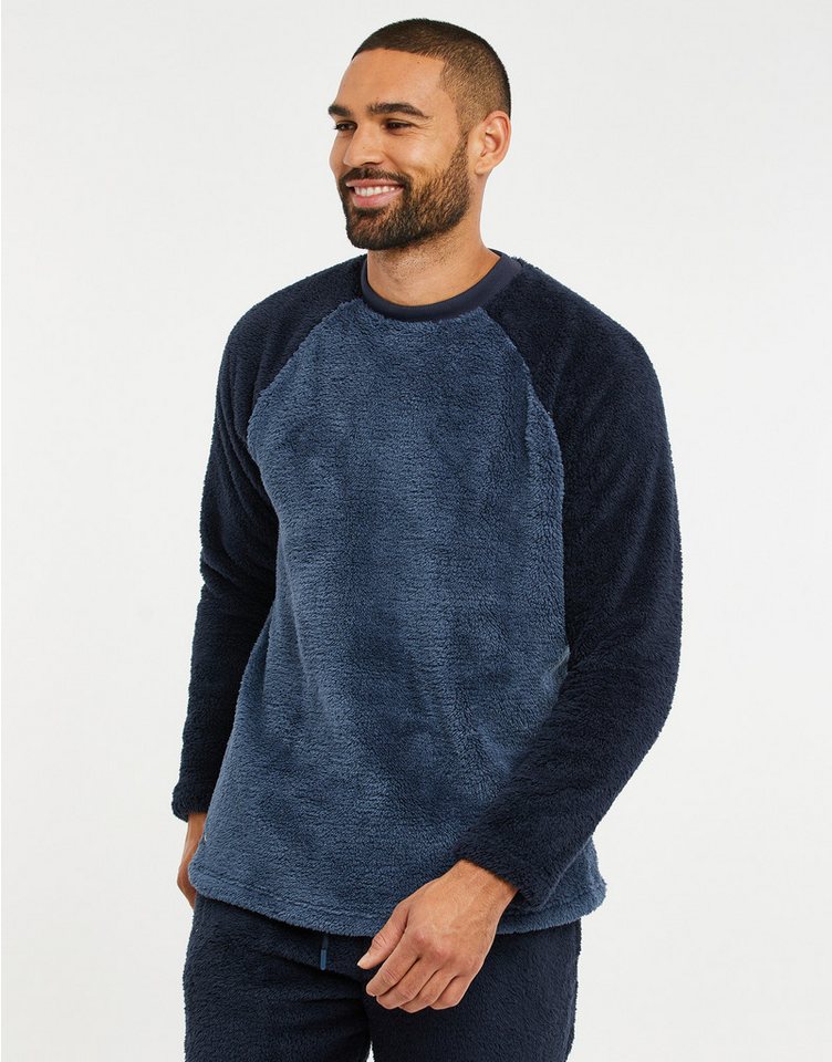 Threadbare Rundhalspullover THB LW - Cube Lounge Set im kuscheligen Design von Threadbare
