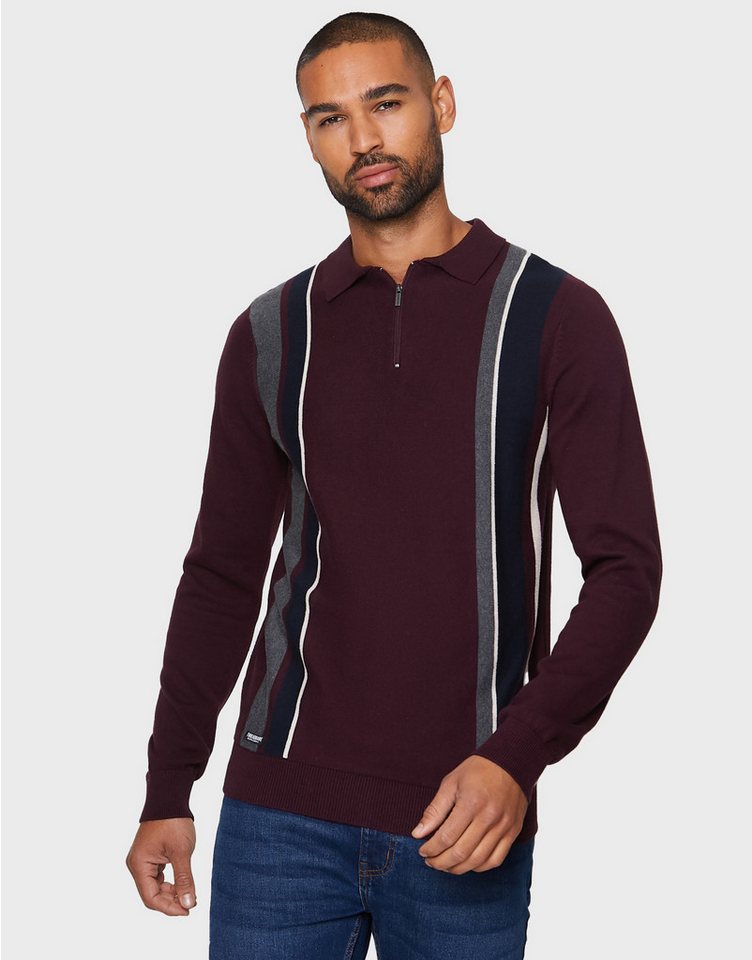Threadbare Rundhalspullover THBConnor im Streifen-Design von Threadbare