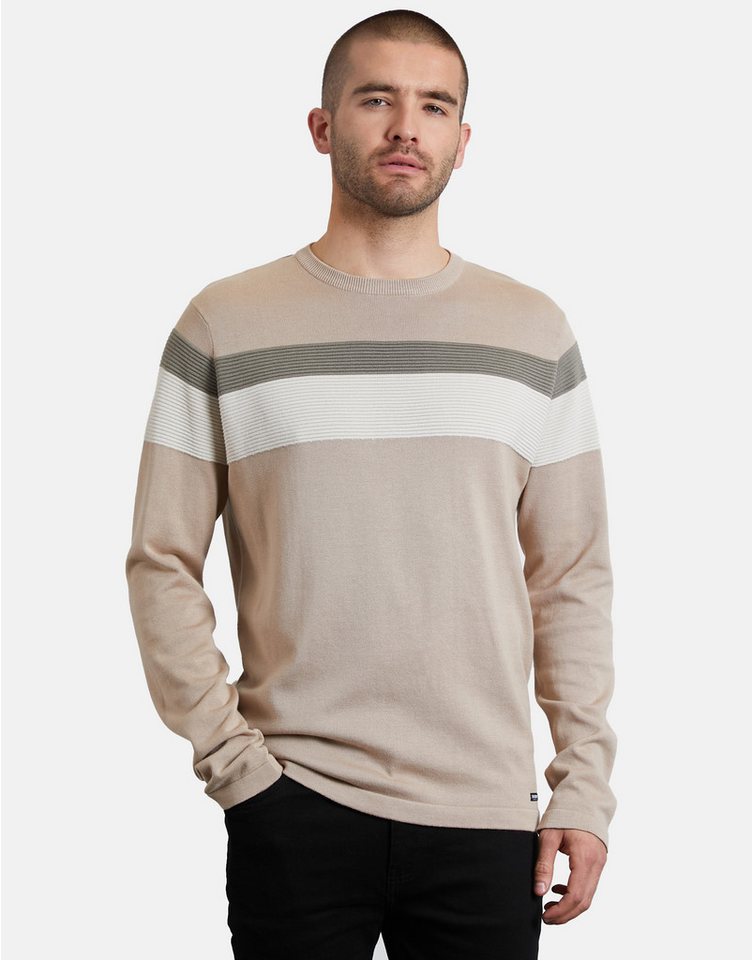 Threadbare Rundhalspullover THBLese (1-tlg) im Streifen-Design von Threadbare