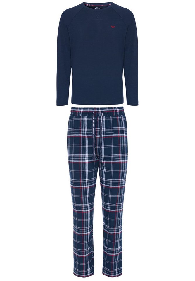 Threadbare Schlafanzug Monk PJ Set (1 tlg) im klassischen Design von Threadbare