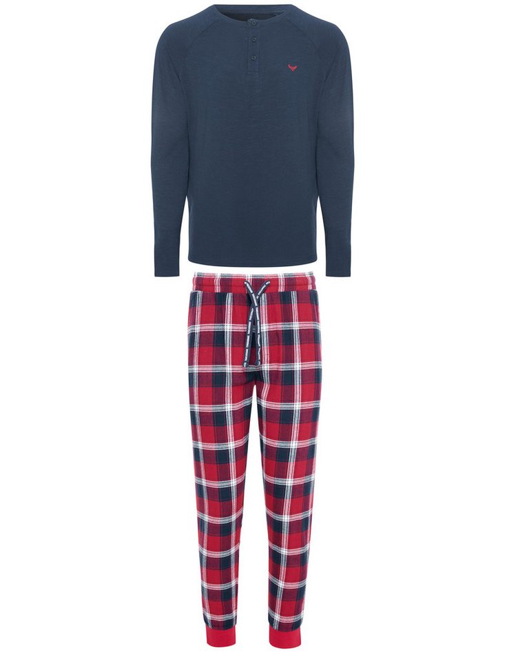 Threadbare Schlafanzug Pringle PJ Set (1 tlg) mit weicher Textur von Threadbare