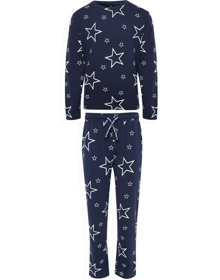 Threadbare Schlafanzug Skye PJ Set (1 tlg) mit tollem Sternen-Muster von Threadbare
