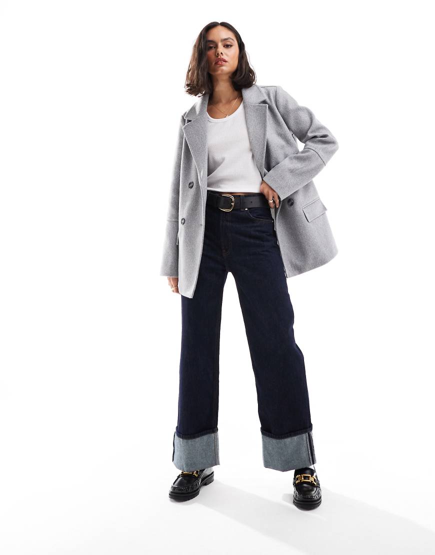 Threadbare - Schwerer Blazer in Grau Threadbare - Schwerer Blazer in Grau von Threadbare