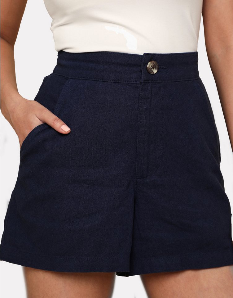 Threadbare Shorts THB Cactus Class Linen Short im schlichten Design von Threadbare