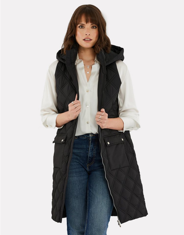 Threadbare Softshellweste (1-tlg) im Steppdesign von Threadbare