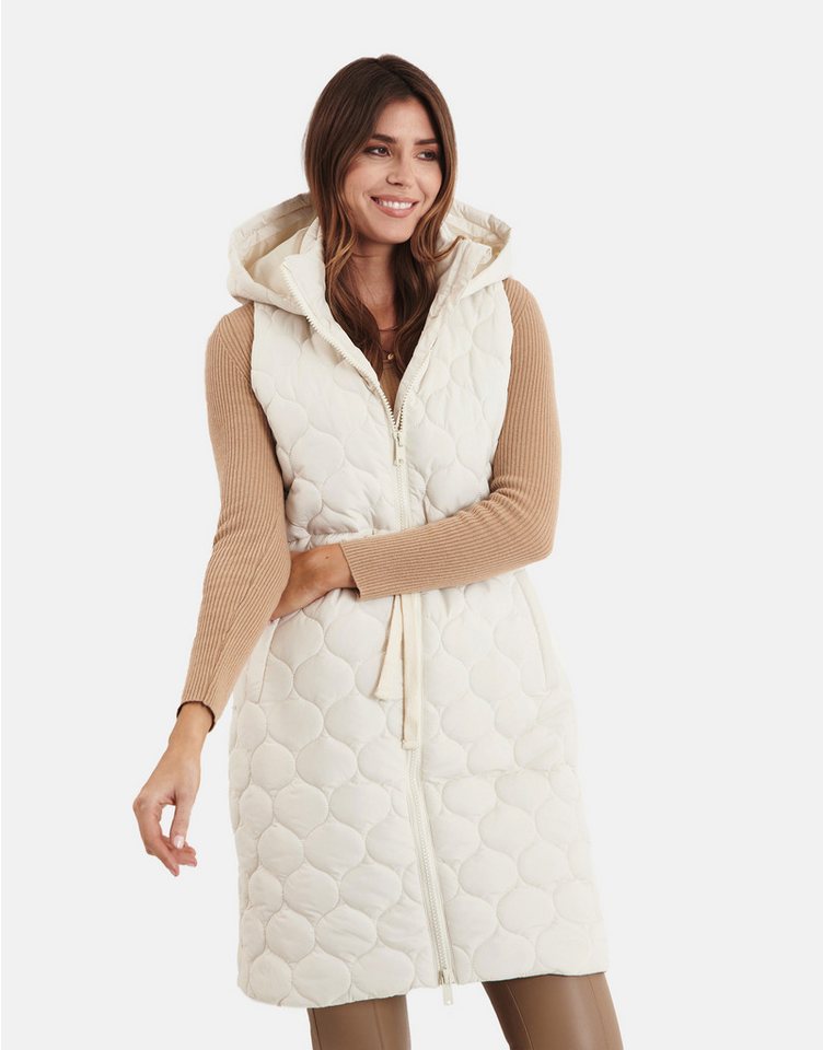 Threadbare Softshellweste (1-tlg) mit langem Schnitt und Kapuze von Threadbare