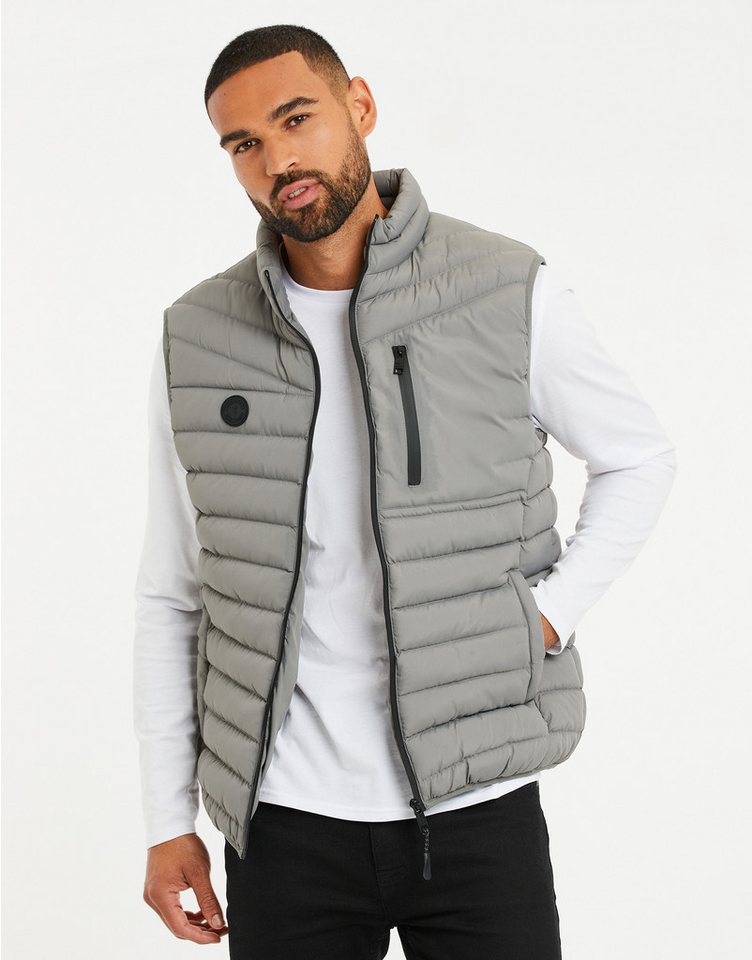 Threadbare Softshellweste THB Jacket Gilet Hunnigan (1-tlg) mit hohem Kragen von Threadbare
