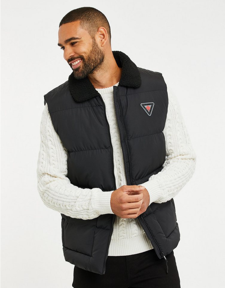 Threadbare Softshellweste THB Jacket Gilet Taylor (1-tlg) mit kuscheligem Kragen von Threadbare