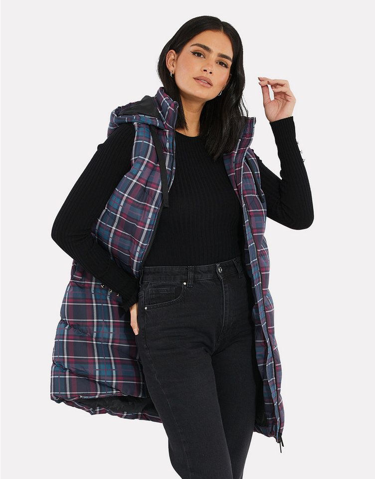 Threadbare Softshellweste THB Vampie (1-tlg) mit großer Kapuze von Threadbare